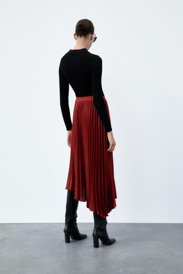 Faldas Plisadas de Mujer | ZARA Chile