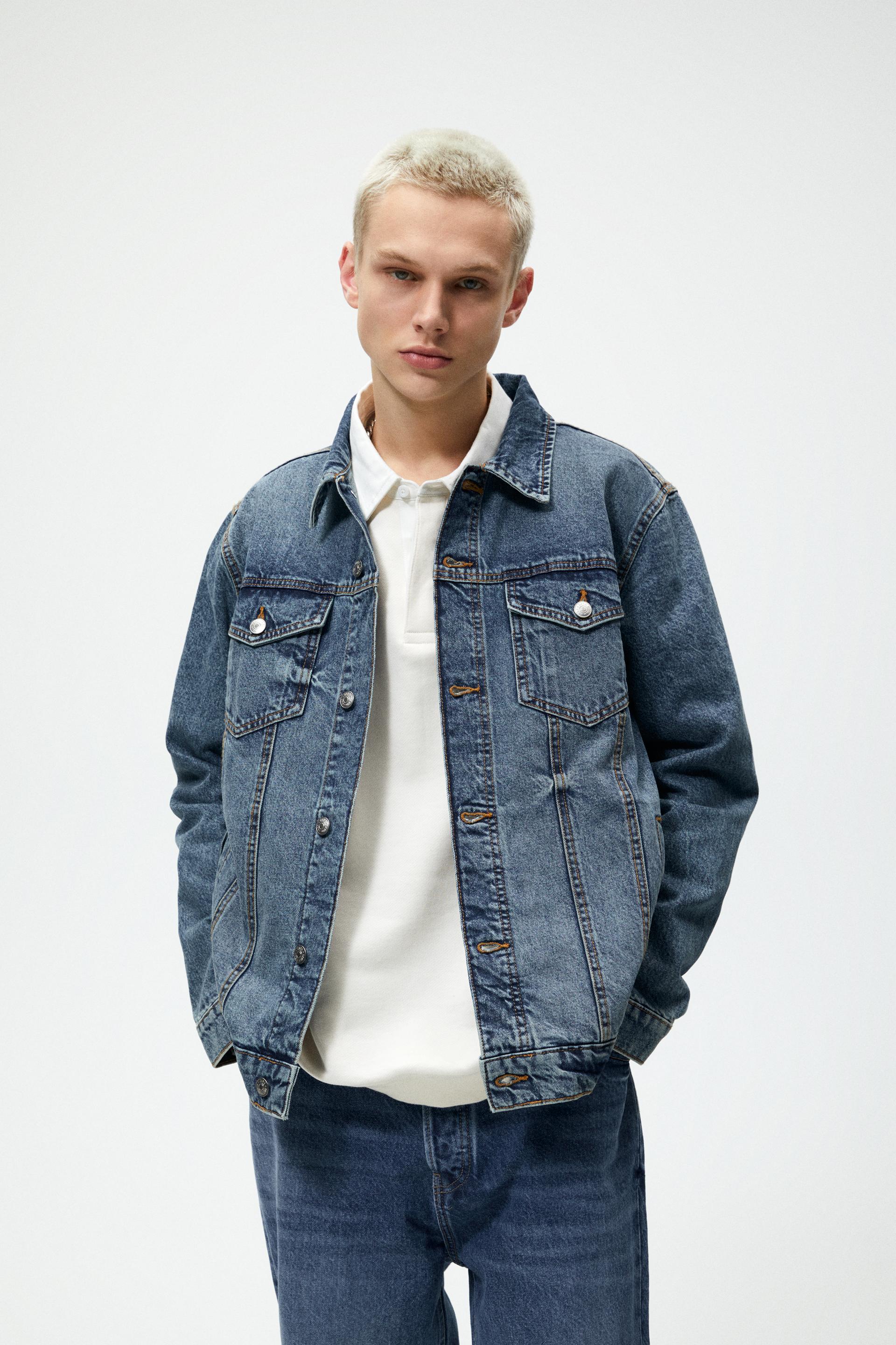 denim jackets zara