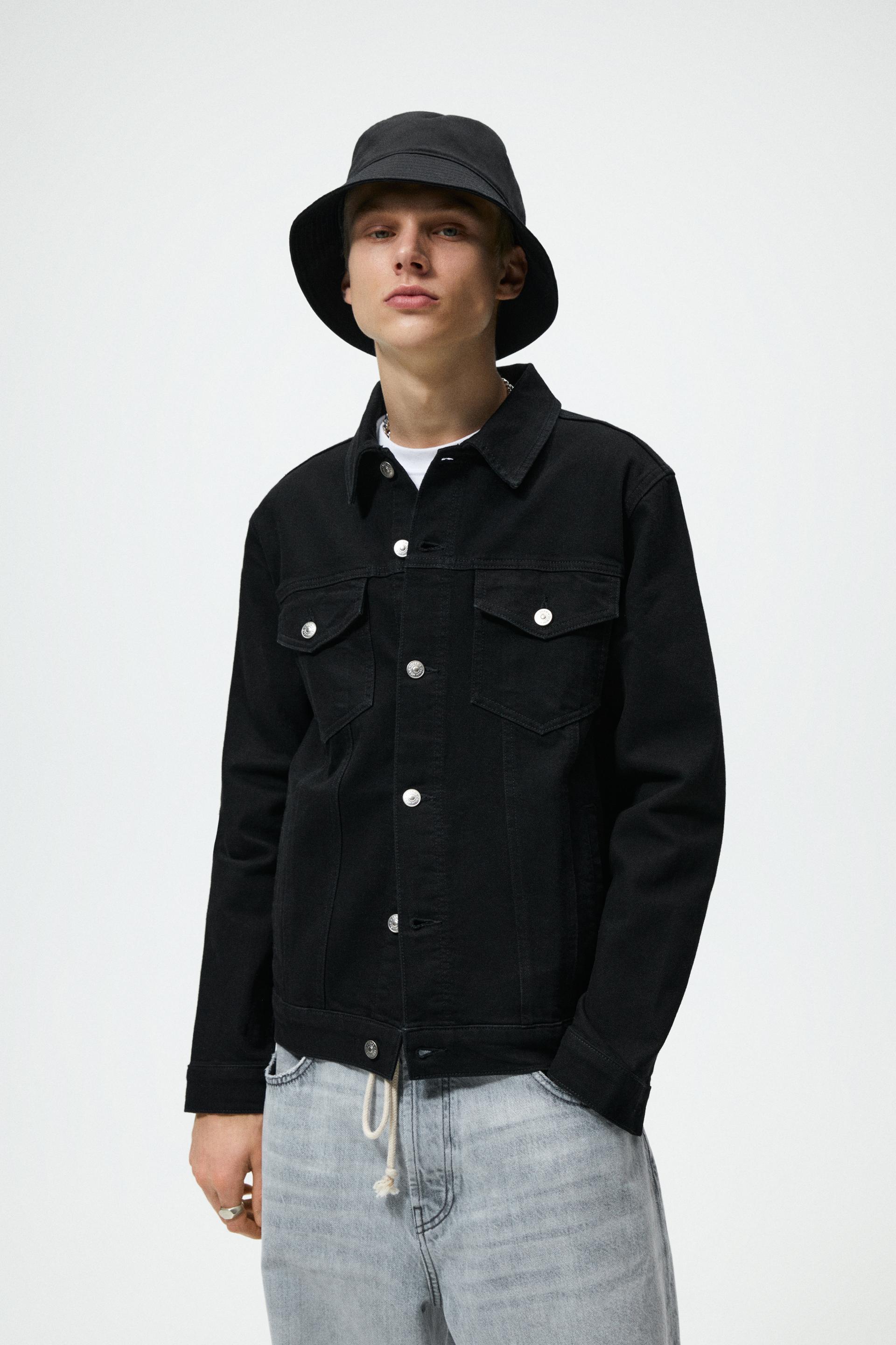 denim jacket zara