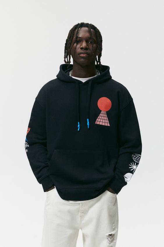 zara boys moletom com capuz