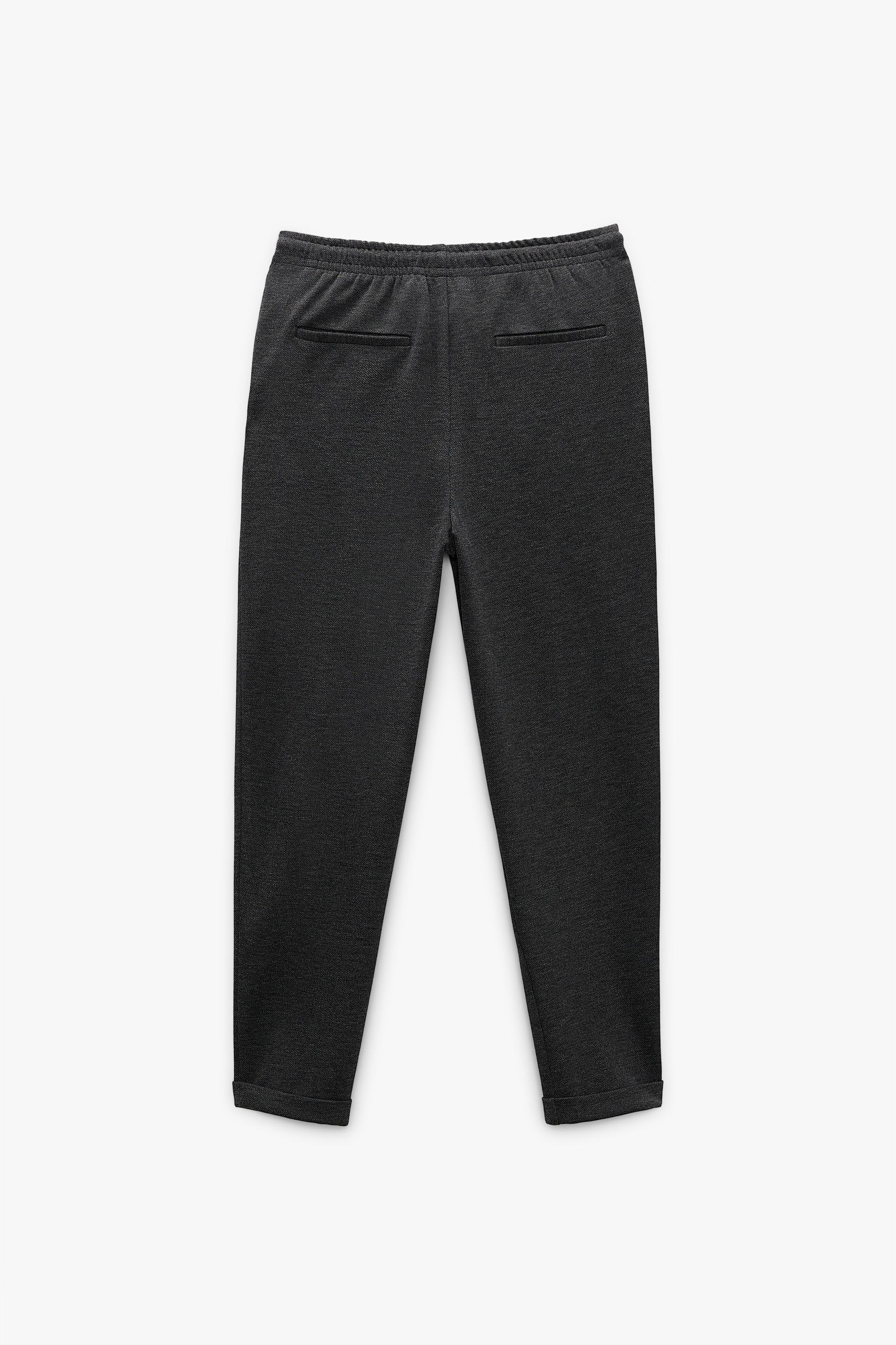 CALÇA DE CINTURA JOGGER COMFORT - Azul-tinta | ZARA Brasil