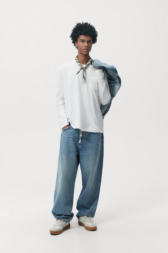 LONG SLEEVE T-SHIRT - Oyster White 