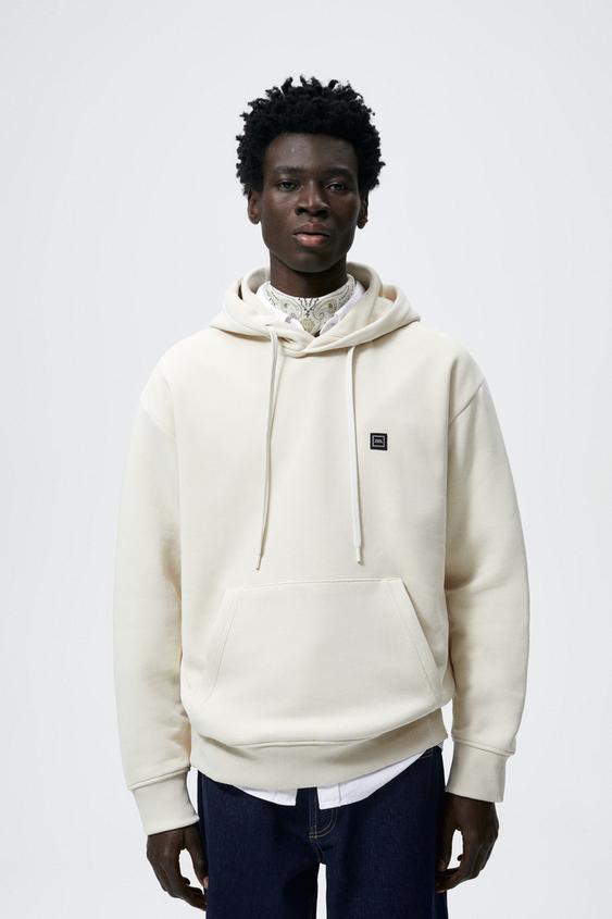 zara moletom com capuzs men