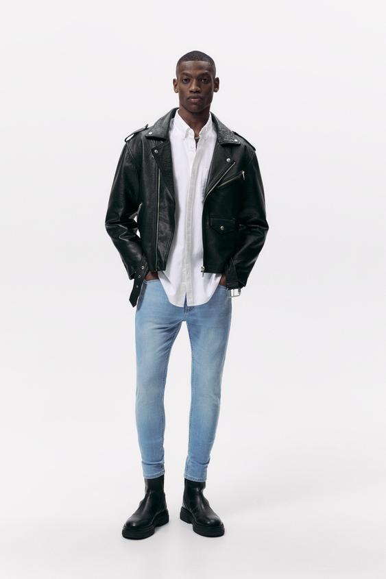 SUPER SKINNY FIT JEANS - Light blue 