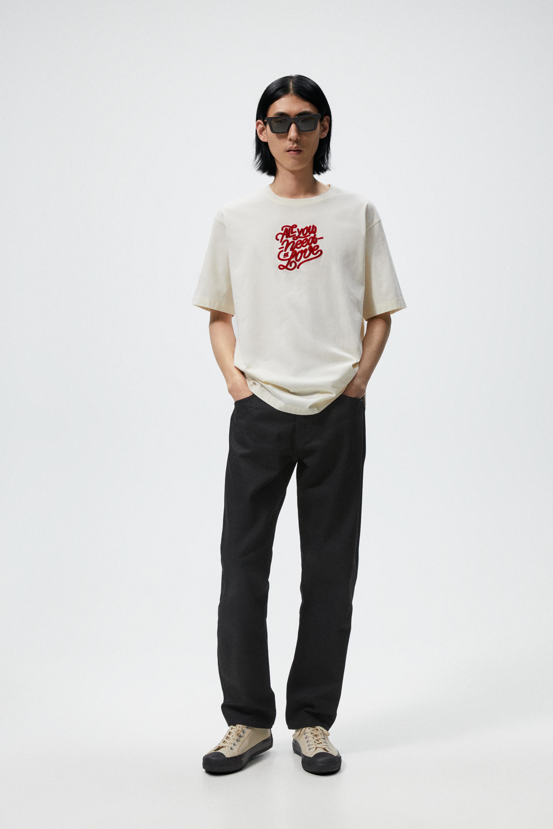 THE BEATLES PRINT T-SHIRT - Oyster 