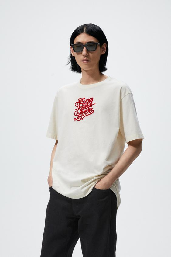 THE BEATLES PRINT T-SHIRT - Oyster 