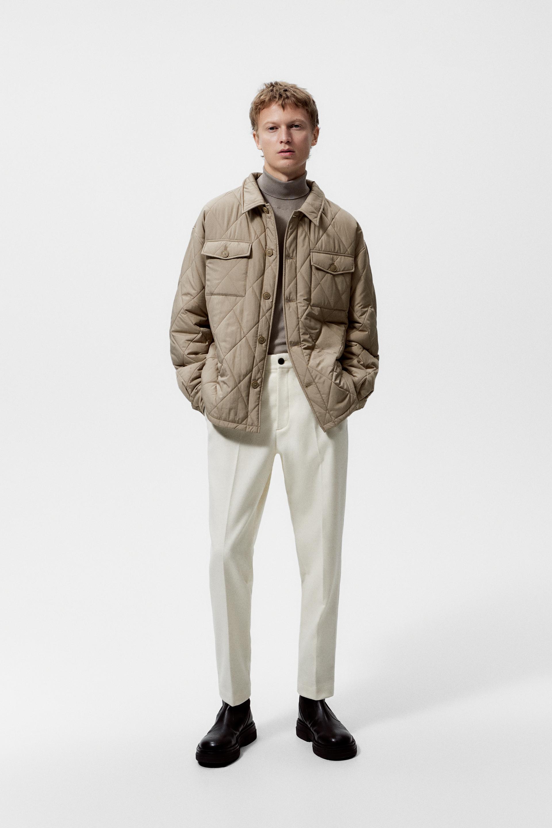 WATER-REPELLENT PADDED OVERSHIRT 