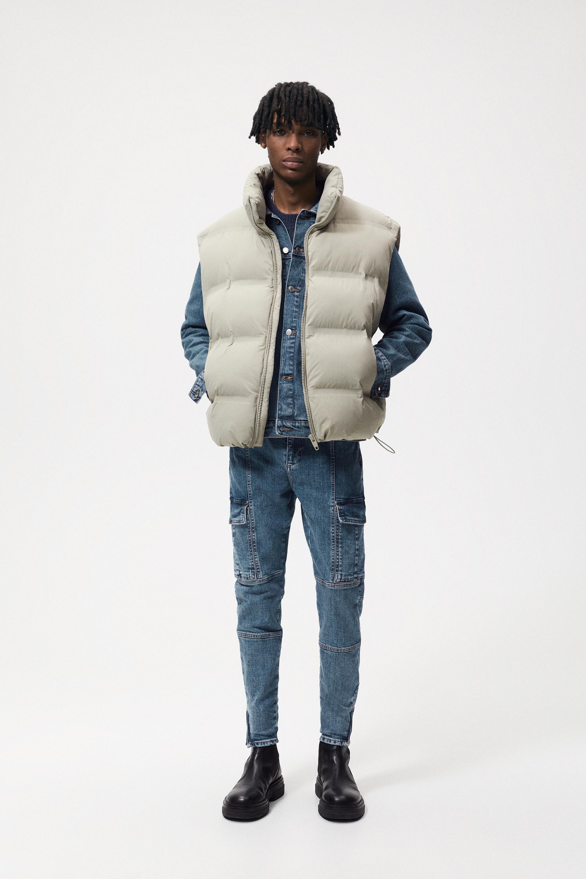 CARGO JEANS - Mid-blue | ZARA Australia