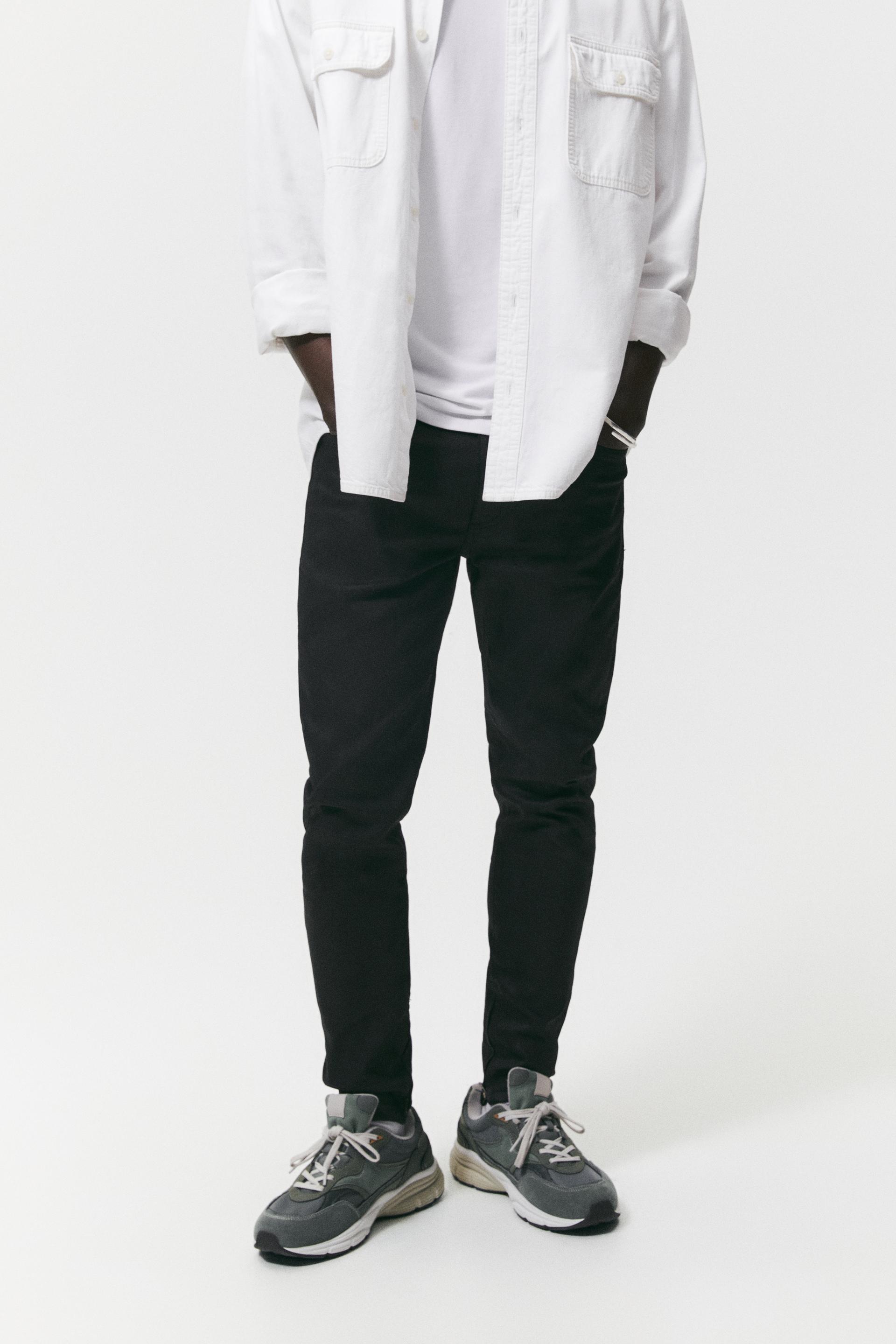 WAXED FINISH JEANS - Black | ZARA South 