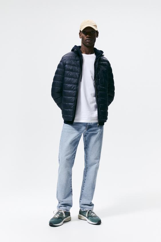 CAZADORA LIGERA ACOLCHADA PACKABLE - Marino | ZARA España