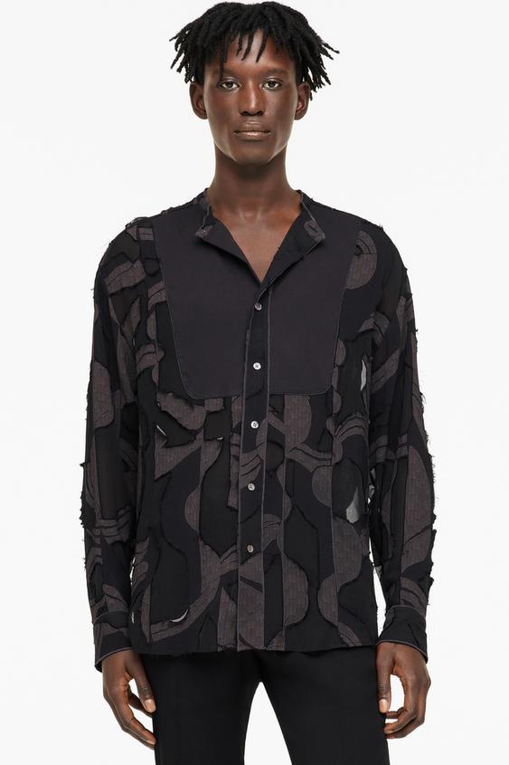 FLORAL PATCHWORK SHIRT - LIMITED 