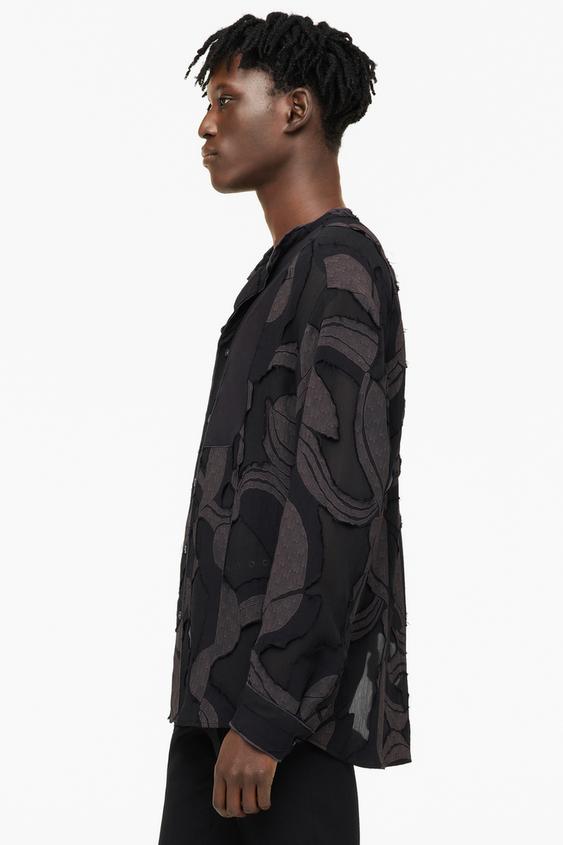 FLORAL PATCHWORK SHIRT - LIMITED 
