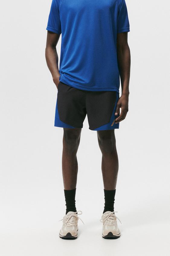 RUNNING SHORTS - Navy blue | ZARA Australia
