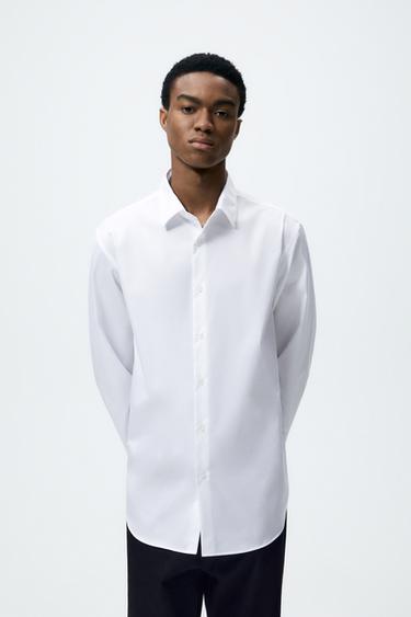 zara man shirts logo