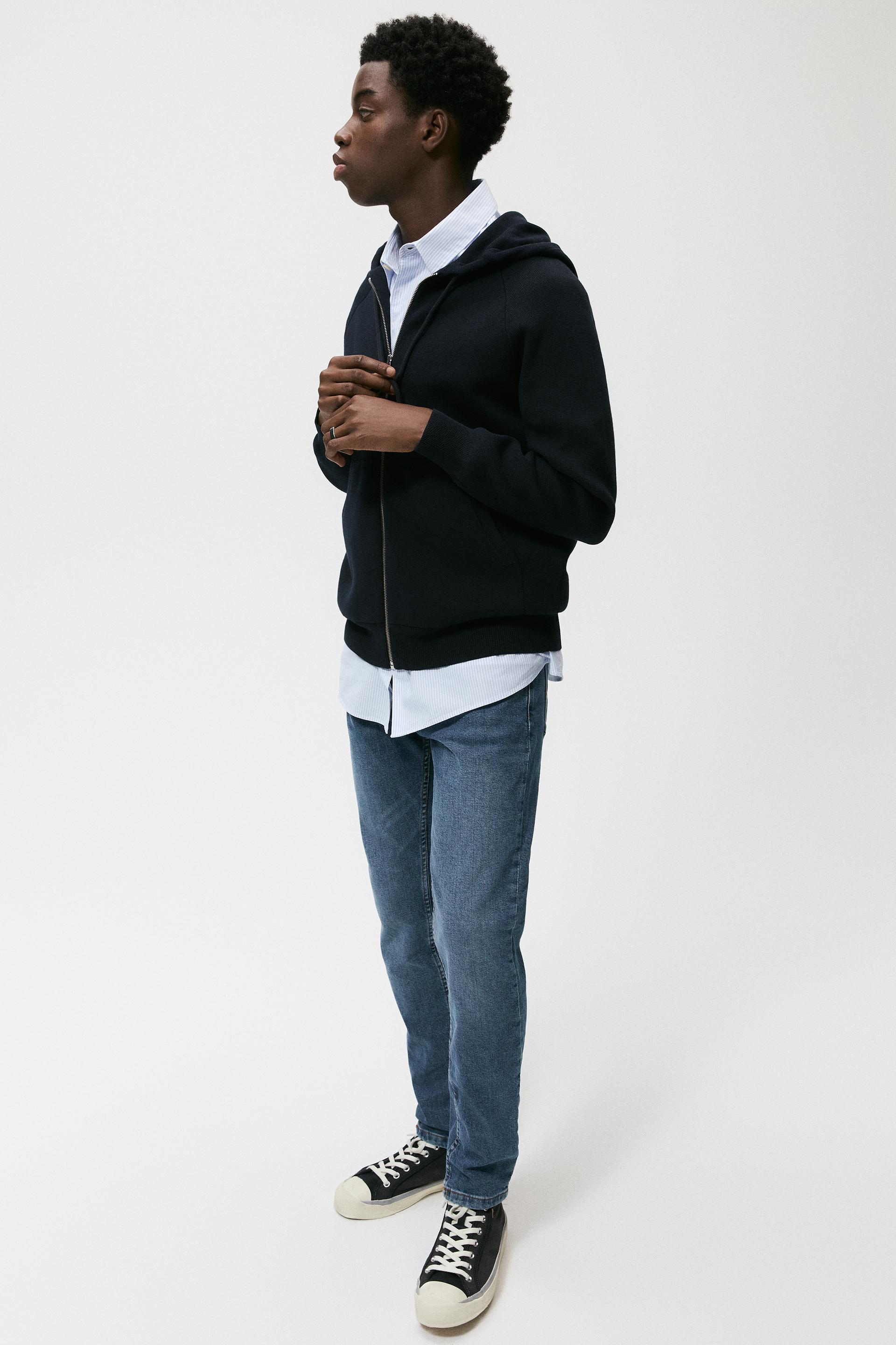 BASIC SLIM FIT JEANS - Mid-blue | ZARA Australia