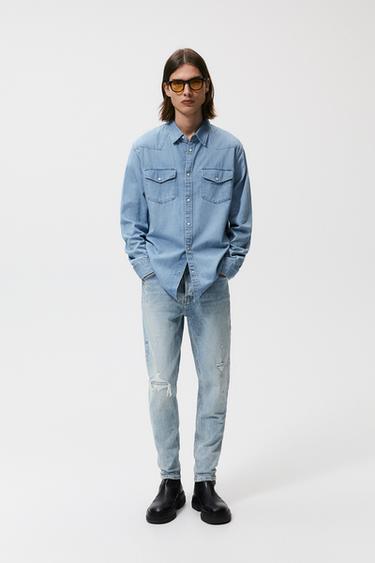 Distressed Jeans Man | ZARA South Africa