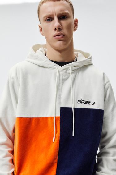 zara moletom com capuzs men