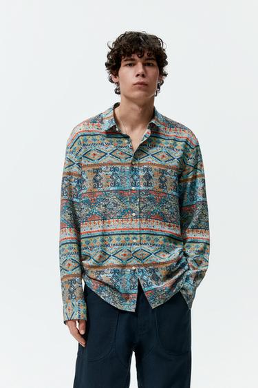 Camisas Estampadas Hombre | Nueva Colección Online | ZARA Uruguay