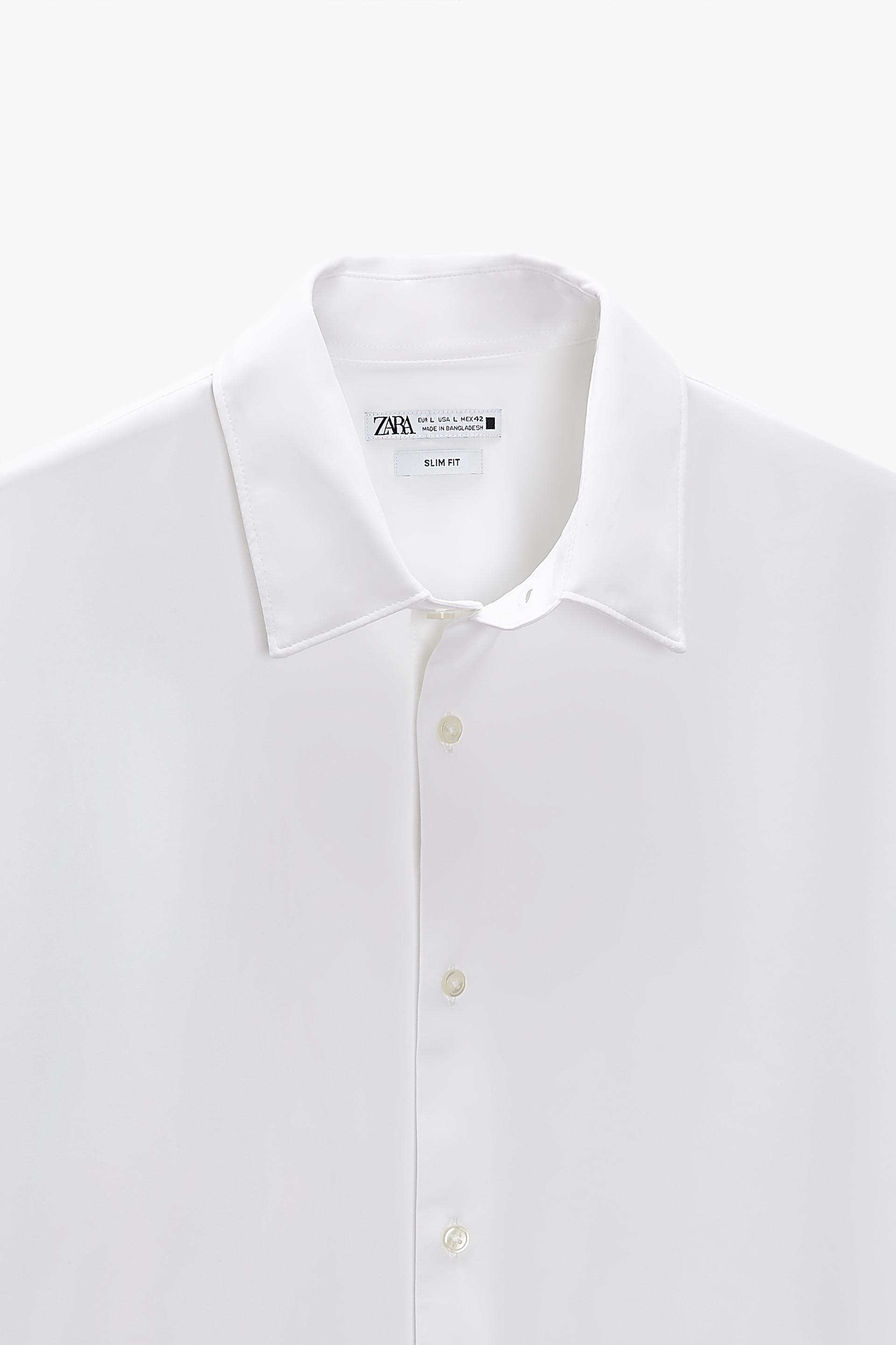 STRETCH SHIRT - White | ZARA Australia