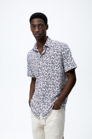 Men's Short sleeve Shirts | ZARA Australia