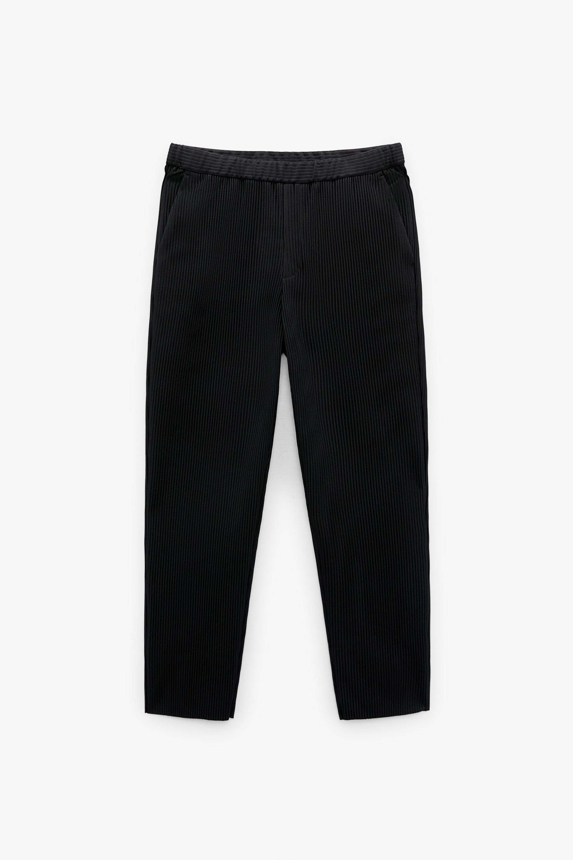 PLEATED TROUSERS - Black | ZARA Australia