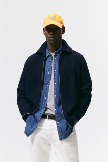 Chaquetas Punto Hombre | ZARA Chile