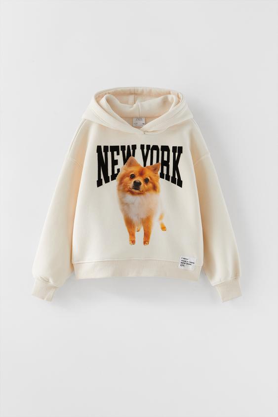 SUDADERA NEW YORK - Azul | ZARA España
