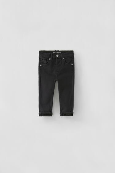 COLOURED TWILL TROUSERS