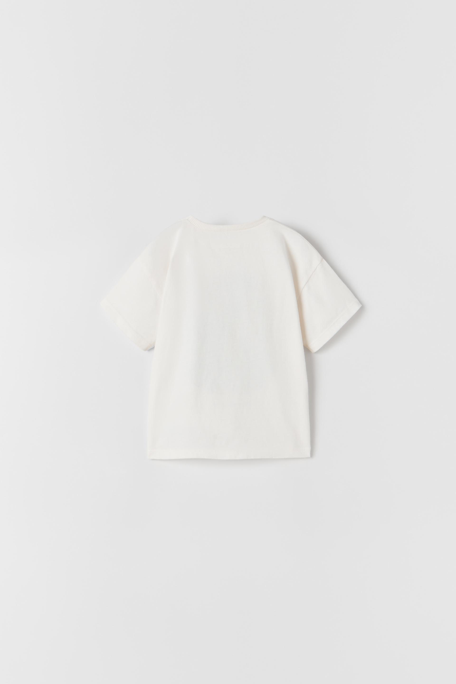 TIGER T-SHIRT - Ecru | ZARA Australia
