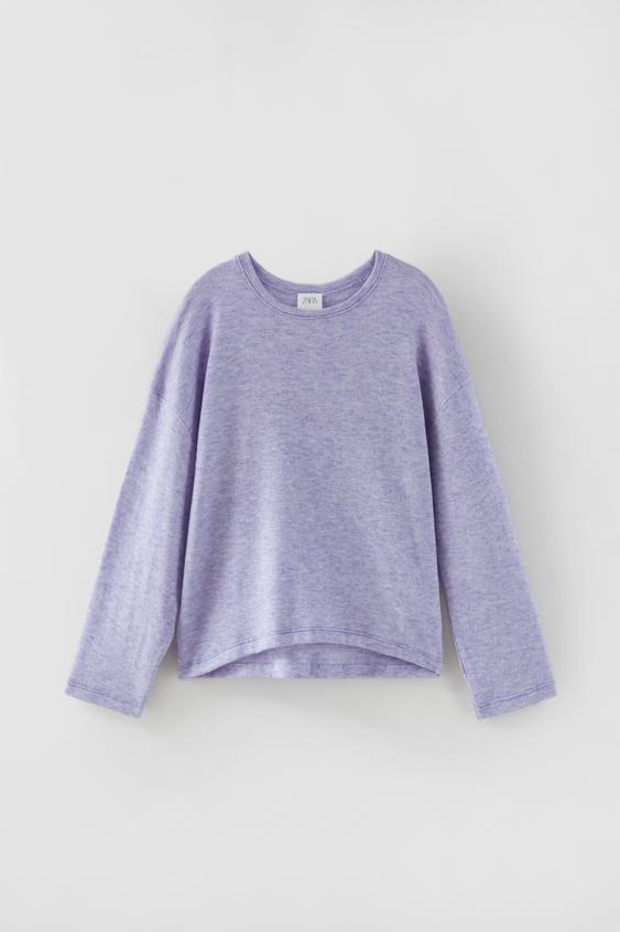 SOFT-TOUCH T-SHIRT - Lavender | ZARA 