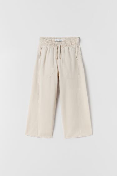 TROUSERS WITH ELASTIC WAISTBAND