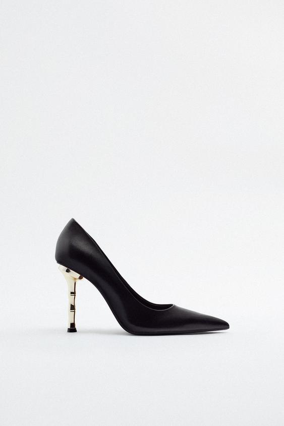 Zara pointed toe heels