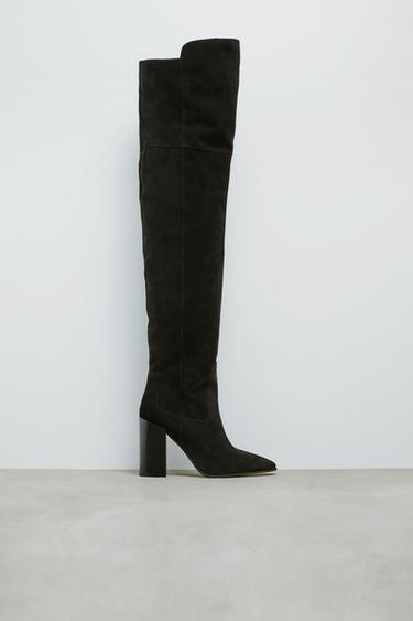 Botas de Ante de Mujer | ZARA Chile