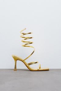 thin strappy sandals