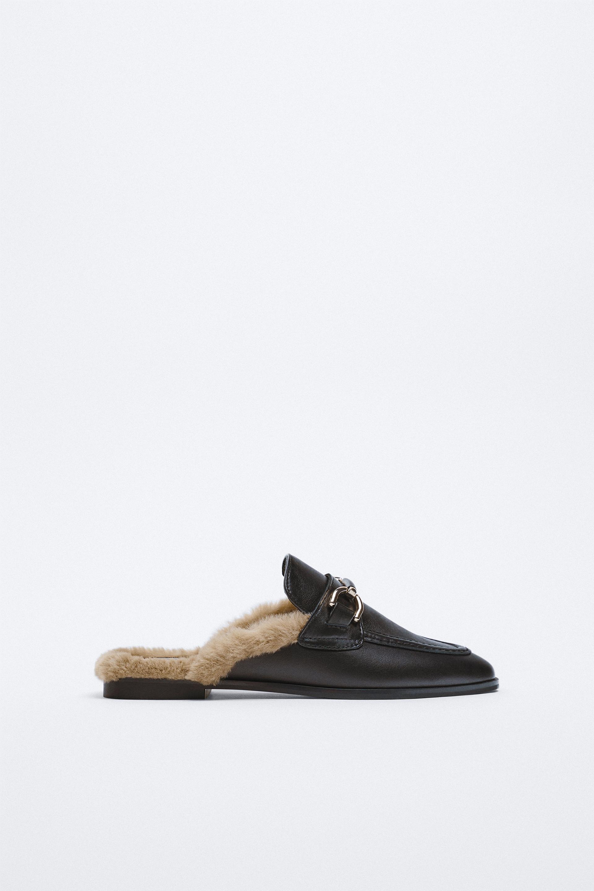 platform loafers zara