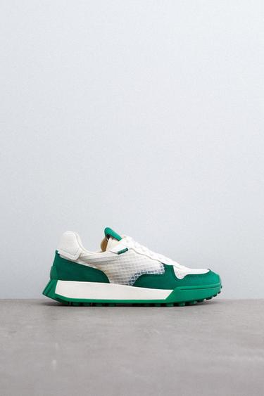 zara sparkly trainers