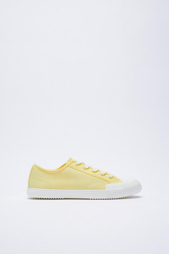 zara basic sneakers