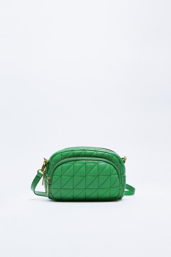 zara mini leather bolsa