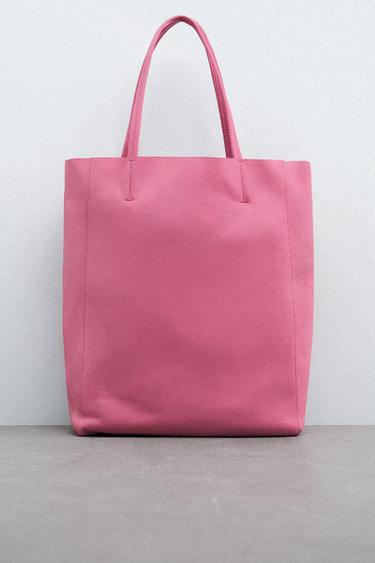 zara initial tote bolsa