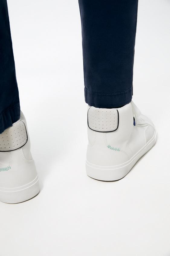 zara basic sneakers