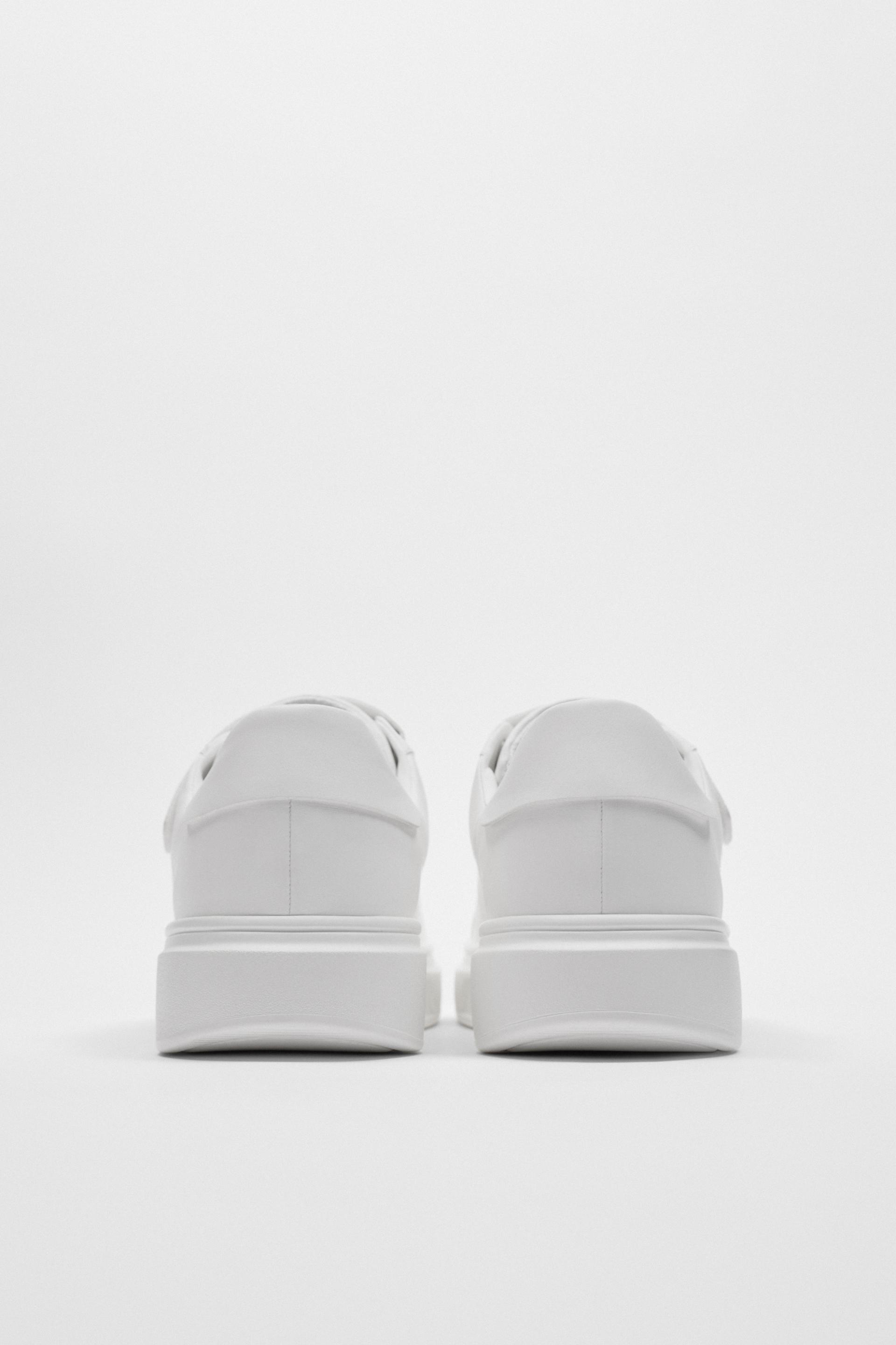 zara laceless sneakers