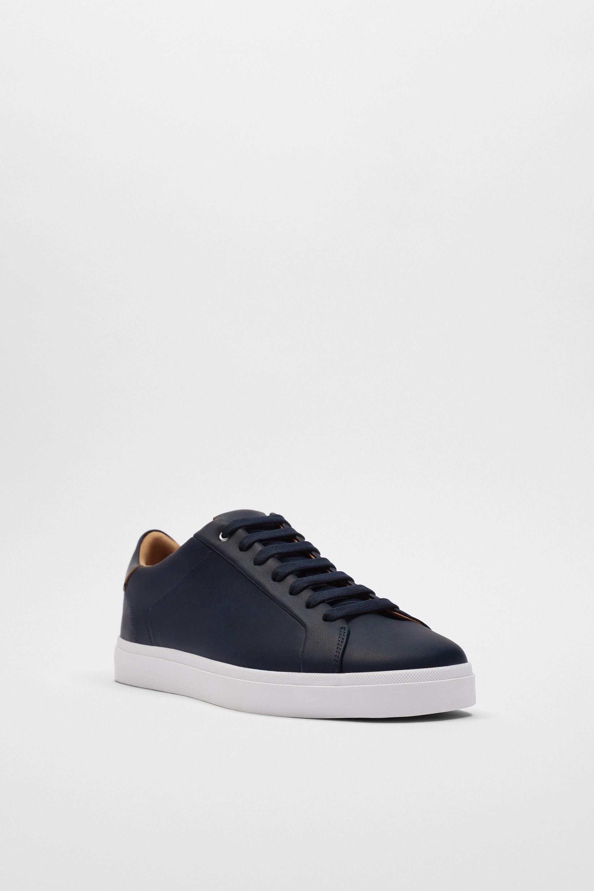 zara basic sneakers