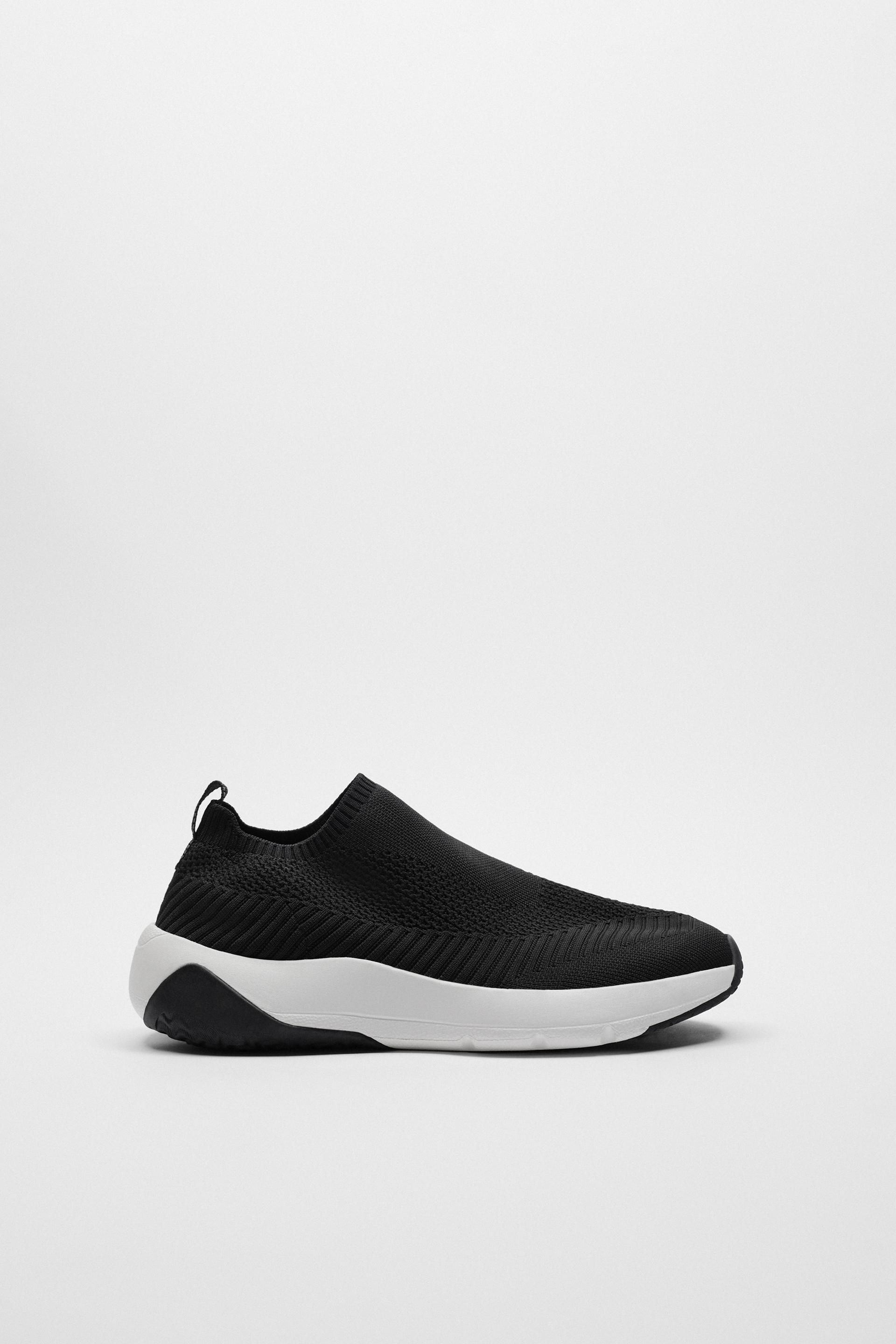 zara basic sneakers
