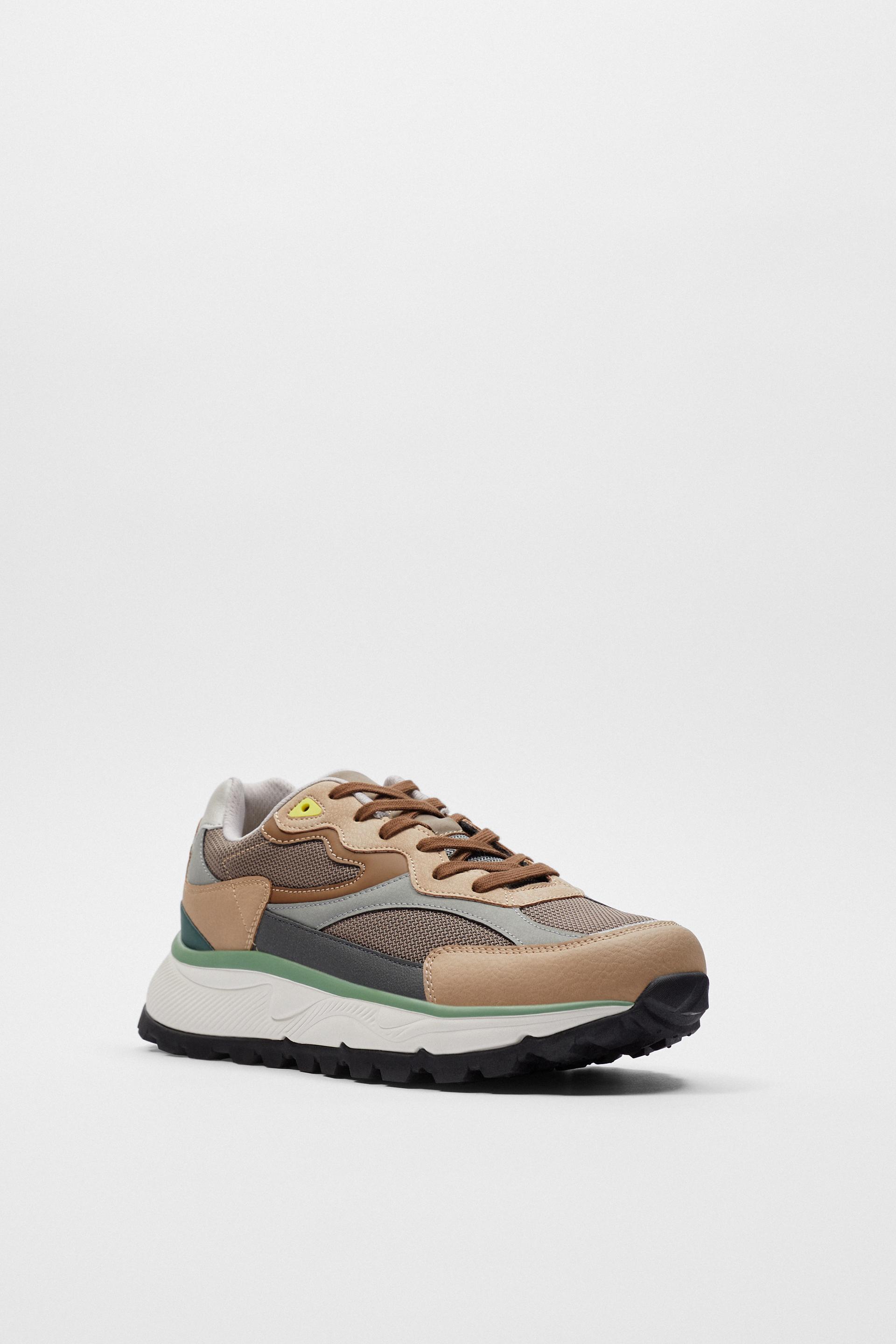 zara leopard trainers