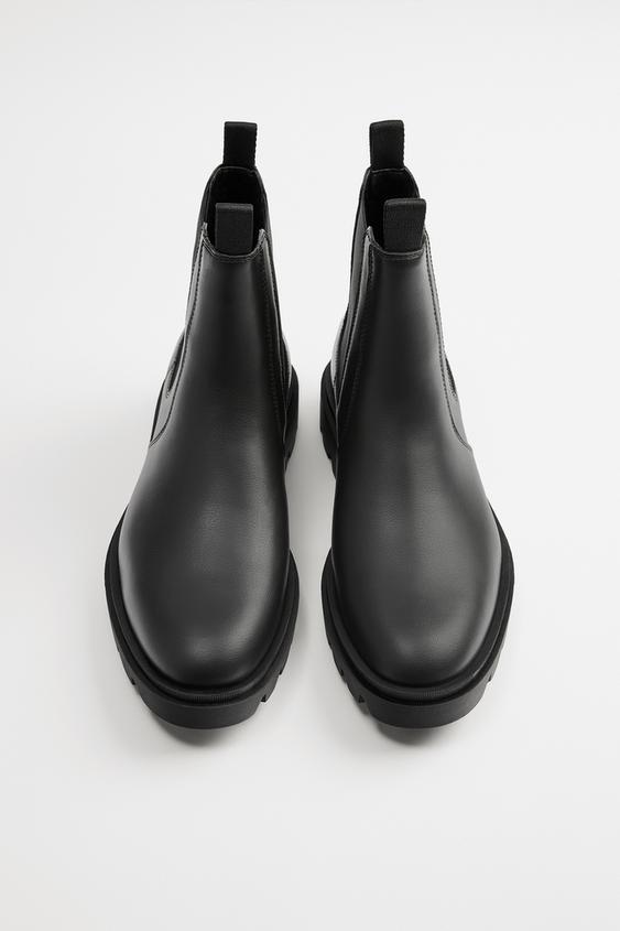 BOTÍN CHELSEA TRACK - Negro | ZARA Chile