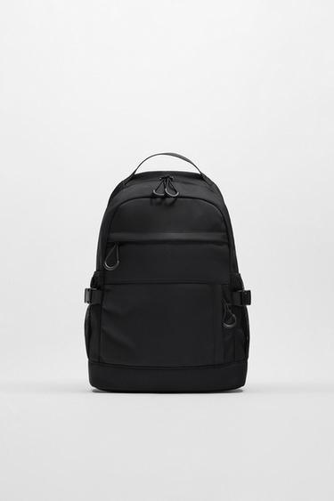 zara backpack men