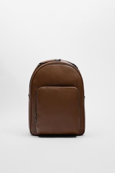 zara backpack men