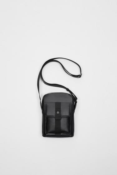 zara clutch bolsa man