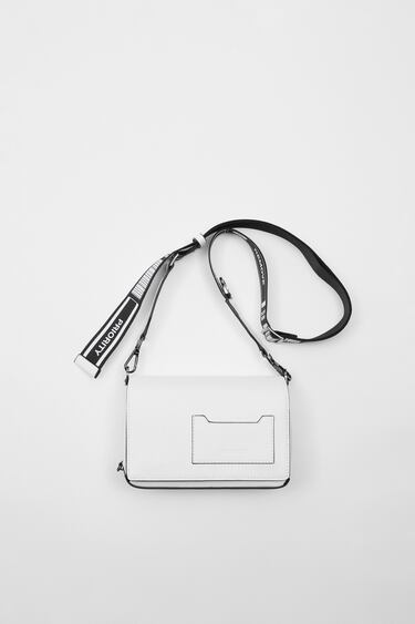 MINI CROSSBODY BAG WITH LETTERING