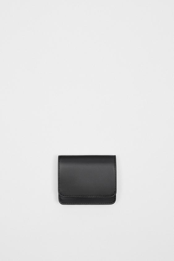 MONEDERO TARJETERO - Negro | ZARA Chile